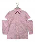 RANDEBOOランデブー）の古着「シャツ」｜ピンク