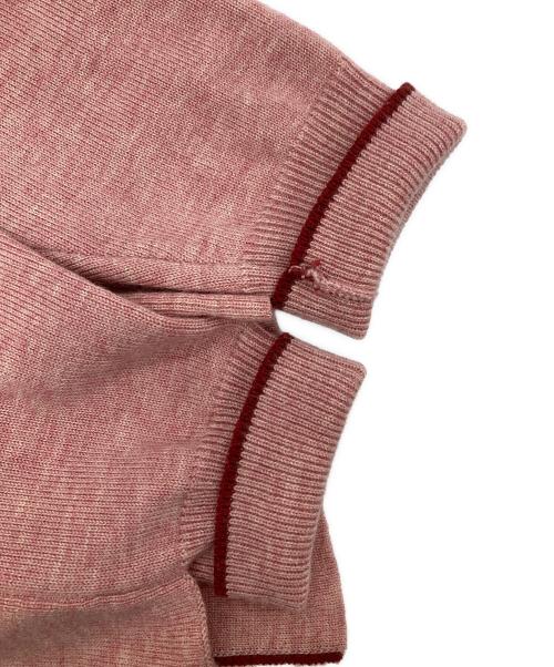 CLANE（クラネ）CLANE (クラネ) バックフリルラインニット ピンク サイズ:２の古着・服飾アイテム