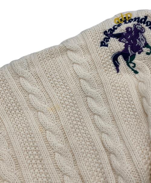 PALACE（パレス）PALACE (パレス) CRICKET JUMPER ベージュ サイズ:Mの古着・服飾アイテム