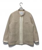 MOGAモガ）の古着「マリーニツィードジャケット」｜ベージュ