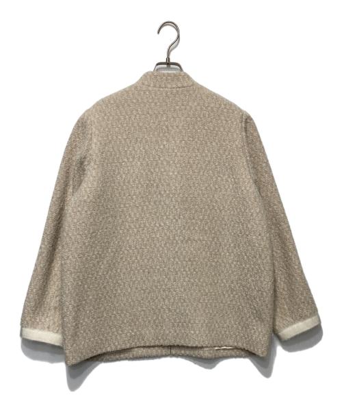 MOGA（モガ）MOGA (モガ) マリーニツィードジャケット ベージュ サイズ:13の古着・服飾アイテム
