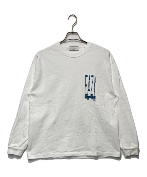 taupe（トープ）taupe (トープ) ロングスリーブカットソー ホワイト サイズ:01の古着・服飾アイテム