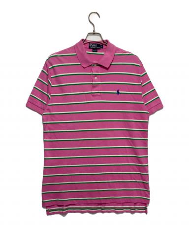 こ*可様 Polo by Ralph Lauren ピンク ポロシャツ90S激レ 中古・古着通販】POLO RALPH LAUREN (ポロ・ラルフローレン