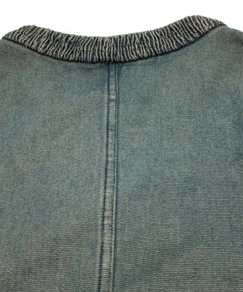 CHANEL（シャネル）CHANEL (シャネル) ココマークボタンデニムジャケット インディゴ サイズ:36の古着・服飾アイテム