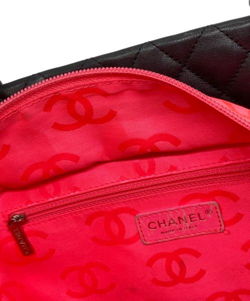 CHANEL（シャネル）CHANEL (シャネル) カンボンライントートバッグ ブラックの古着・服飾アイテム