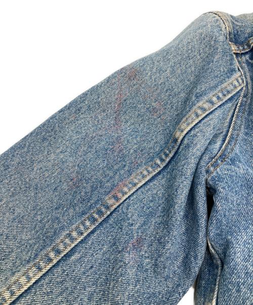 LEVI'S（リーバイス）LEVI'S (リーバイス) 裏チェックデニムジャケット インディゴ サイズ:表記無しの古着・服飾アイテム