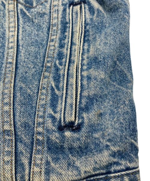 LEVI'S（リーバイス）LEVI'S (リーバイス) 裏チェックデニムジャケット インディゴ サイズ:表記無しの古着・服飾アイテム