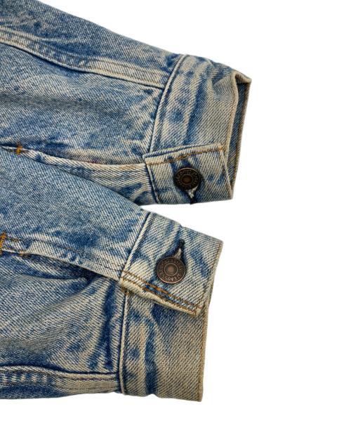 LEVI'S（リーバイス）LEVI'S (リーバイス) 裏チェックデニムジャケット インディゴ サイズ:表記無しの古着・服飾アイテム