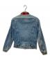 LEVI'S (リーバイス) 裏チェックデニムジャケット インディゴ サイズ:表記無し：5000円