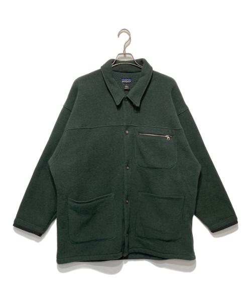 Patagonia（パタゴニア）Patagonia (パタゴニア) シンチラシャーリングコート グリーン サイズ:Lの古着・服飾アイテム