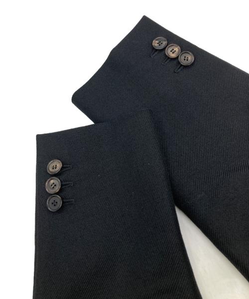 DRAWER（ドゥロワー）DRAWER (ドゥロワー) ウールテーラードジャケット ブラック サイズ:42の古着・服飾アイテム