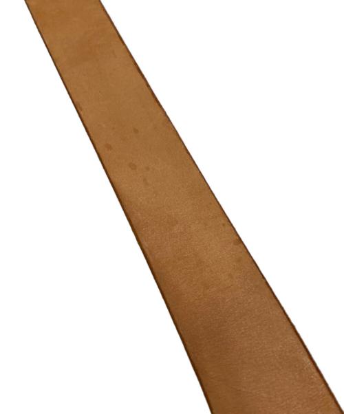 jun-company（ジュンカンパニー）jun-company (ジュンカンパニー) レザーベルト ブラウンの古着・服飾アイテム