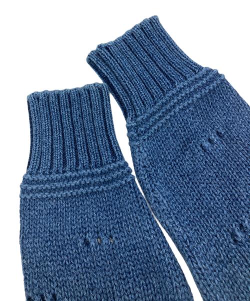 BLUE BLUE（ブルーブルー）BLUE BLUE (ブルーブルー) ニットカーディガン インディゴ サイズ:2の古着・服飾アイテム