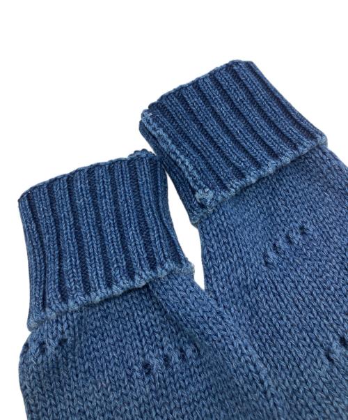 BLUE BLUE（ブルーブルー）BLUE BLUE (ブルーブルー) ニットカーディガン インディゴ サイズ:2の古着・服飾アイテム