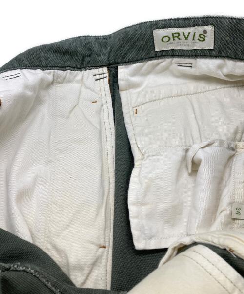 orvis（オービス）orvis (オービス) ワークパンツ グリーン サイズ:34の古着・服飾アイテム