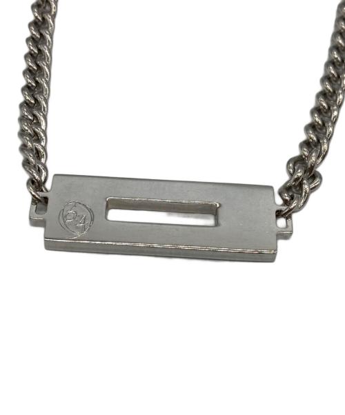 6:4 brass（ブラス）6:4 brass (ブラス) プレートネックレス シルバーの古着・服飾アイテム