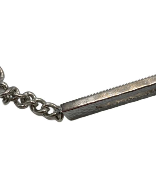 6:4 brass（ブラス）6:4 brass (ブラス) プレートネックレス シルバーの古着・服飾アイテム