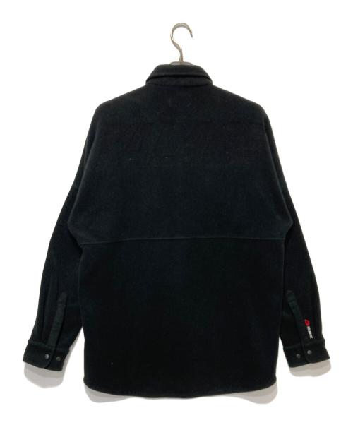 PALACE（パレス）PALACE (パレス) POLARTEC LAZER SHIRT ブラック サイズ:Ｌの古着・服飾アイテム