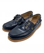 G.H.BASS×BEAUTY&YOUTHジーエイチバス×ビューティーアンドユース）の古着「デッキシューズ」｜ネイビー