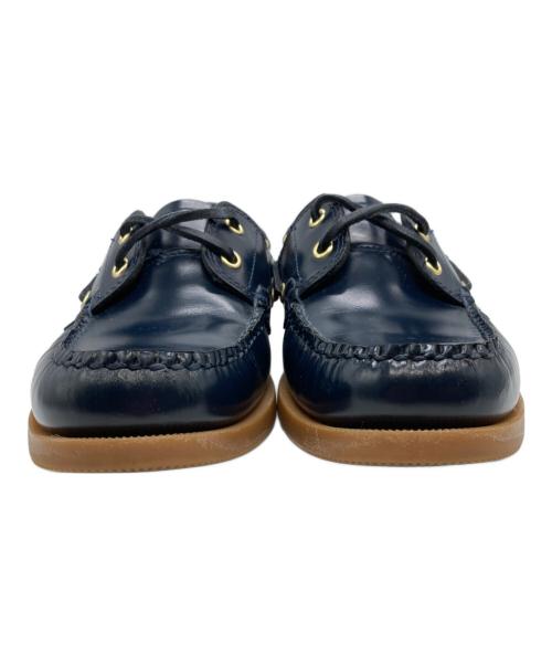 G.H.BASS（ジーエイチバス）G.H.BASS (ジーエイチバス) BEAUTY&YOUTH (ビューティーアンドユース) デッキシューズ ネイビー サイズ:41の古着・服飾アイテム