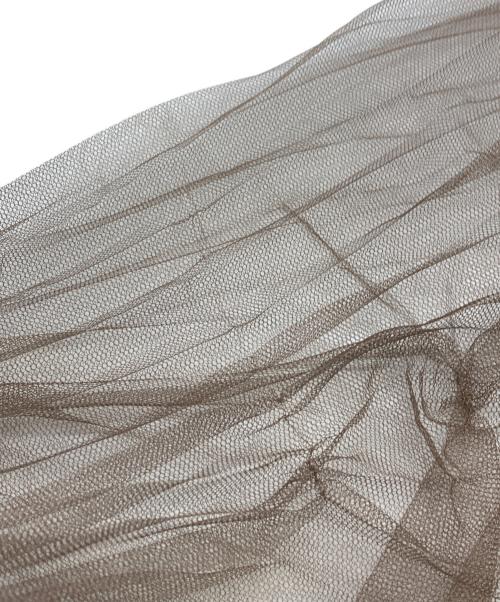 Fabiana Filippi（ファビアナフィリッピ）Fabiana Filippi (ファビアナフィリッピ) チュールスカート ブラウン サイズ:38の古着・服飾アイテム