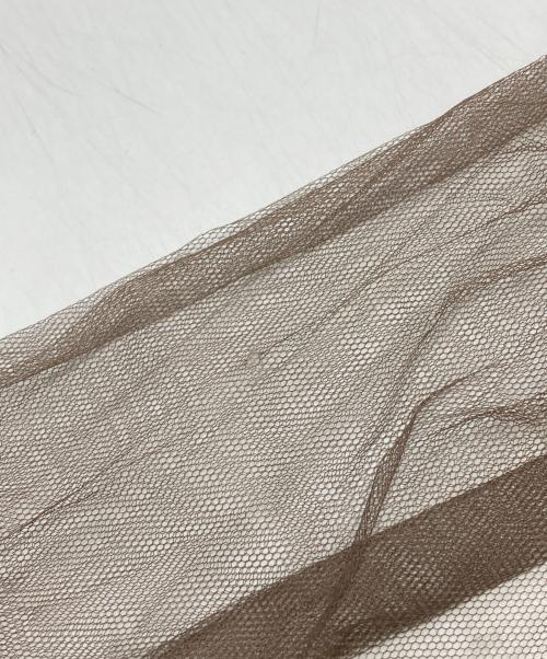 Fabiana Filippi（ファビアナフィリッピ）Fabiana Filippi (ファビアナフィリッピ) チュールスカート ブラウン サイズ:38の古着・服飾アイテム