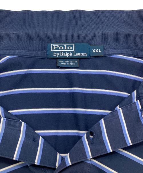 POLO RALPH LAUREN（ポロ・ラルフローレン）POLO RALPH LAUREN (ポロ・ラルフローレン) 半袖ポロシャツ ネイビー サイズ:XXLの古着・服飾アイテム
