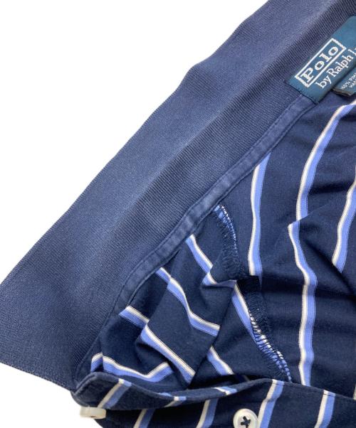 POLO RALPH LAUREN（ポロ・ラルフローレン）POLO RALPH LAUREN (ポロ・ラルフローレン) 半袖ポロシャツ ネイビー サイズ:XXLの古着・服飾アイテム