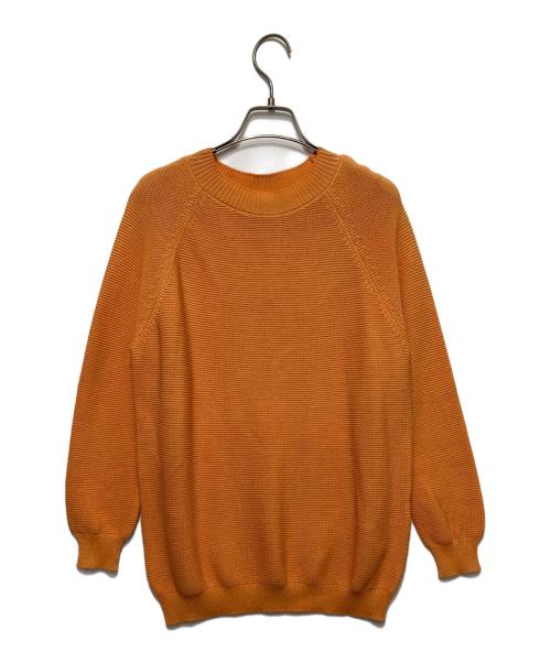 Max Mara WEEK END LINE（マックスマーラ ウイークエンドライン）Max Mara WEEK END LINE (マックスマーラ ウイークエンドライン) クルーネックニット オレンジ サイズ:Ｍの古着・服飾アイテム