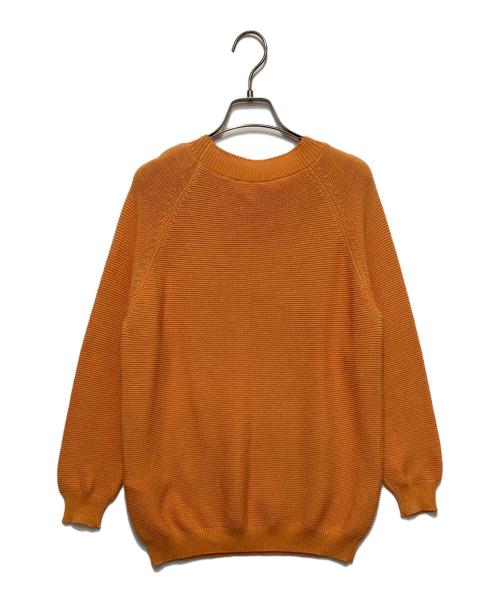 Max Mara WEEK END LINE（マックスマーラ ウイークエンドライン）Max Mara WEEK END LINE (マックスマーラ ウイークエンドライン) クルーネックニット オレンジ サイズ:Ｍの古着・服飾アイテム