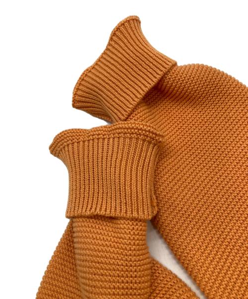 Max Mara WEEK END LINE（マックスマーラ ウイークエンドライン）Max Mara WEEK END LINE (マックスマーラ ウイークエンドライン) クルーネックニット オレンジ サイズ:Ｍの古着・服飾アイテム