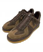 RECOUTUREリクチュール）の古着「Ripple Trainer」｜ブラウン