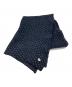 45R（フォーティファイブ・アール）の古着「ドット柄マフラー」｜ネイビー×グレー