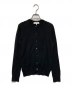 ENFOLDエンフォルド）の古着「コットンシルクカーディガン」｜ブラック