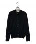 ENFOLD（エンフォルド）の古着「コットンシルクカーディガン」｜ブラック