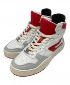 DIESELディーゼル）の古着「S-UKIYO MID」｜ホワイト×レッド