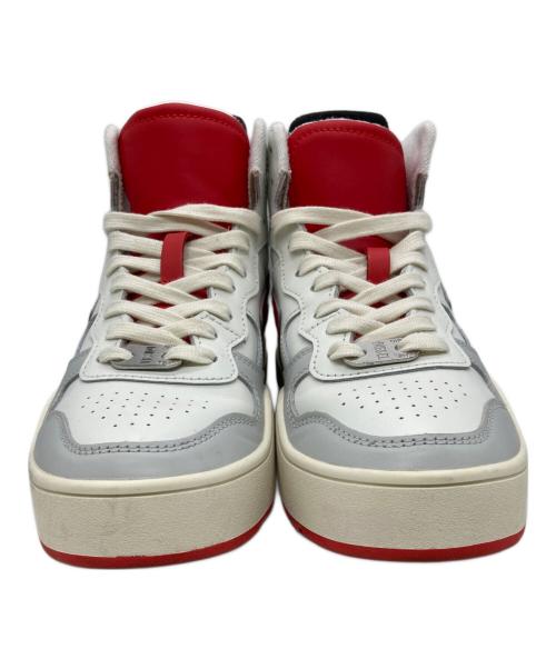 DIESEL（ディーゼル）DIESEL (ディーゼル) S-UKIYO MID ホワイト×レッド サイズ:25.5の古着・服飾アイテム