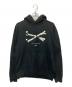 UNDERCOVER（アンダーカバー）の古着「Cross thorn born HOODIE」｜ブラック