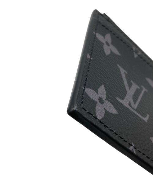 LOUIS VUITTON（ルイ ヴィトン）LOUIS VUITTON (ルイ ヴィトン) コインカード・ホルダー ブラックの古着・服飾アイテム