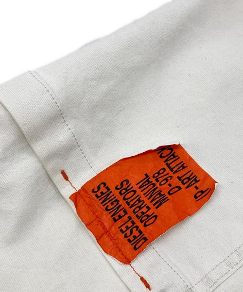 DIESEL（ディーゼル）DIESEL (ディーゼル) デニムワークジャケット ホワイト サイズ:Ｌの古着・服飾アイテム