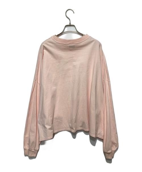 ALORE（アローレ）ALORE (アローレ) ショート丈カットソー ピンク サイズ:Fの古着・服飾アイテム