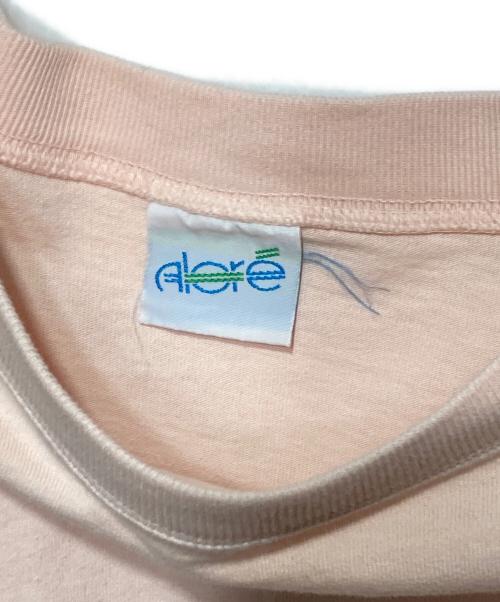 ALORE（アローレ）ALORE (アローレ) ショート丈カットソー ピンク サイズ:Fの古着・服飾アイテム
