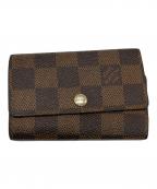 LOUIS VUITTONルイ ヴィトン）の古着「6連キーケース」｜ブラウン