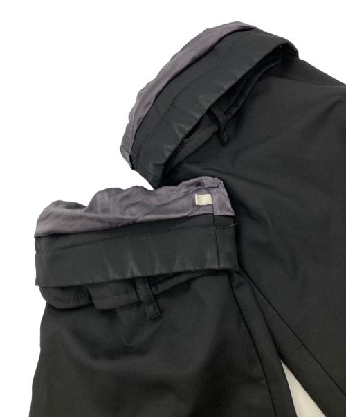 BURBERRY BLACK LABEL（バーバリーブラックレーベル）BURBERRY BLACK LABEL (バーバリーブラックレーベル) ステンカラーコート ブラック サイズ:Ｌの古着・服飾アイテム