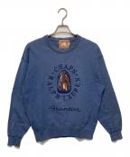 CHAPS Ralph Lauren Frontierチャップス ラルフローレン フロンティア）の古着「90’s刺繍スウェット」｜ネイビー