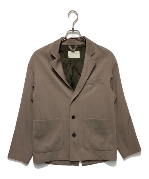 PUBLIC TOKYO（パブリックトウキョウ）PUBLIC TOKYO (パブリックトウキョウ) テーラードジャケット ブラウン サイズ:01の古着・服飾アイテム