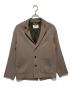 PUBLIC TOKYO（パブリックトウキョウ）の古着「テーラードジャケット」｜ブラウン