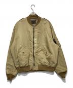 BUZZ RICKSON'Sバズリクソンズ）の古着「フライトジャケット」｜ベージュ