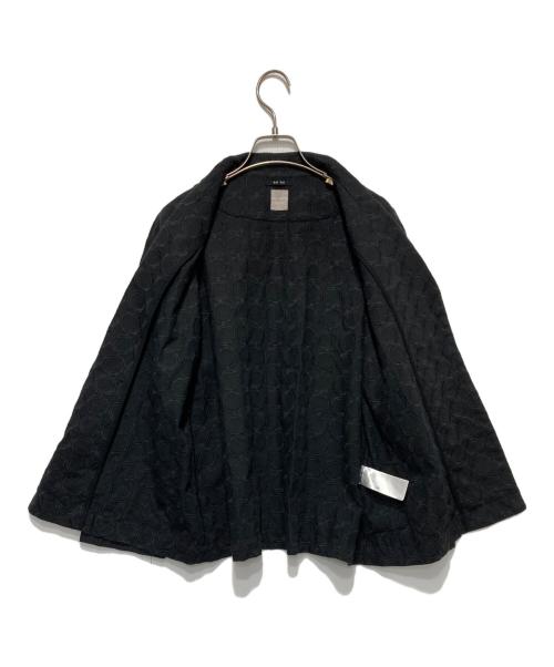 TSUHARU by samansa Mos2（ツハル バイ サマンサモスモス）TSUHARU by samansa Mos2 (ツハル バイ サマンサモスモス) リングタイル刺繍テーラードジャケット ブラック サイズ:Fの古着・服飾アイテム