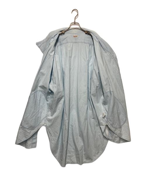 KAPITAL（キャピタル）KAPITAL (キャピタル) シャツワンピース ブルー サイズ:Ｌの古着・服飾アイテム